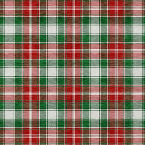 HomeRoots 8' X 10' Emerald Red & White Plaid Area Rug – Stylish, Washable, Indoor/Outdoor, Durable & Versatile! 621433