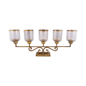 Hacienda Candleholder - Antique Brass 621444 Elk Home