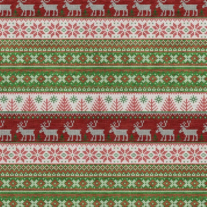 HomeRoots 9' Indoor Outdoor Area Rug with Deer Motif - Washable, Durable, and Ideal for High-Traffic Spaces 621452