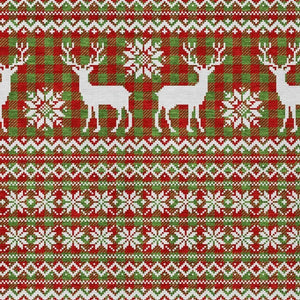 HomeRoots 10' Indoor Outdoor Area Rug with Deer Motif – Durable, Washable, and Stylish for Home & Patio Spaces 621519