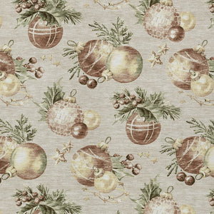 HomeRoots 8' X 10' Washable Indoor Outdoor Area Rug in Beige, Brown & Ivory Stars - Durable & Stylish Design 621829