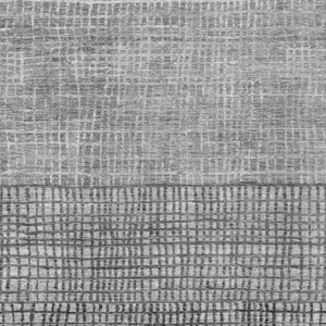 HomeRoots 10' Gray and Silver Geometric Washable Area Rug - Durable, Stylish Design for Indoor & Outdoor Use 622023