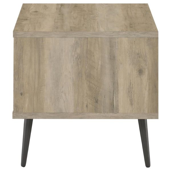 English Elm Fletcher Gloss White Lacquer Coffee and End Table Set for Modern Living Rooms B062S01689
