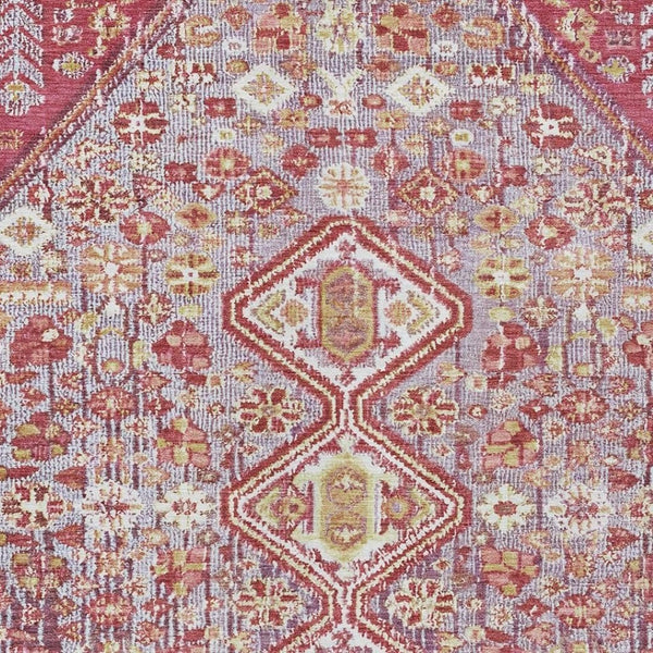 HomeRoots 5' X 8' Aztec Area Rug - Durable Brown & Wheat Design, Machine Washable for Indoor/Outdoor Use 622145