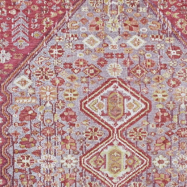 HomeRoots 10' Aztec Washable Indoor Outdoor Area Rug - Durable Brown & Wheat Design for High-Traffic Spaces 622149