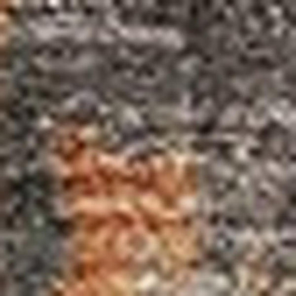 HomeRoots 8' X 10' Orange and Gray Abstract Area Rug - Stylish, Washable, Indoor/Outdoor Design for High Traffic Areas 622393