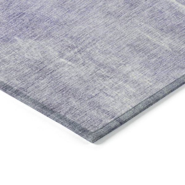 HomeRoots 5' Stylish Lavender and Ivory Abstract Washable Indoor Outdoor Area Rug for Versatile Spaces 10' X 14' 622820