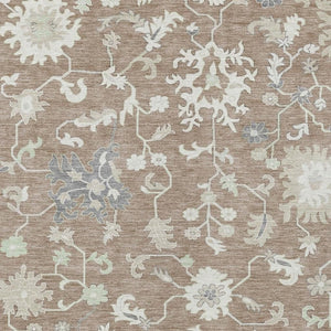 HomeRoots 5' Elegant Floral Washable Area Rug for Indoor & Outdoor Use - Durable, Stylish, and Versatile Design 5' X 8' 622953