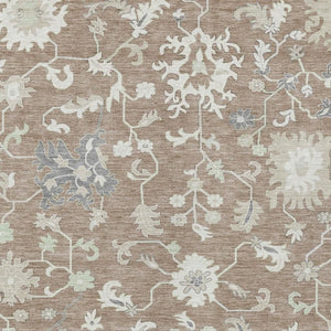 HomeRoots 5' Elegant Floral Washable Area Rug for Indoor & Outdoor Use - Durable, Stylish, and Versatile Design 8' X 10' 622955