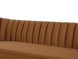 Margo Saddle Velvet Sofa 622Saddle-S Meridian Furniture