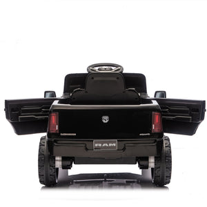 English Elm Licensed Dodge Ram 3500 12v Kids Ride on Truck with Parental Remote and Rear Suspension W1578P346247