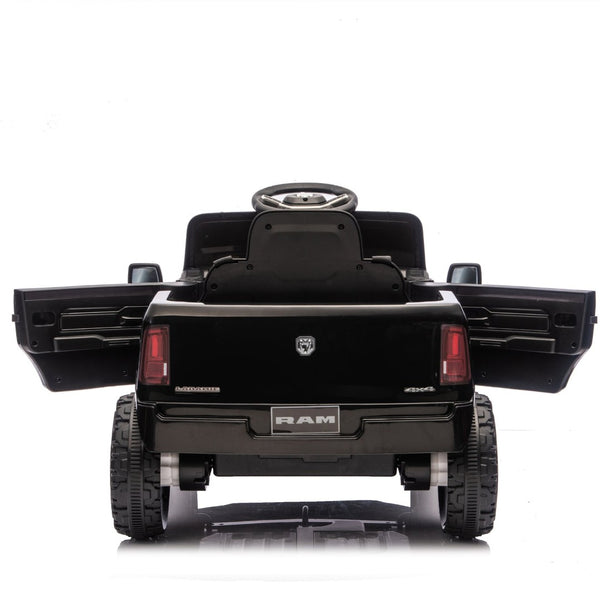 English Elm Licensed Dodge Ram 3500 12v Kids Ride on Truck with Parental Remote and Rear Suspension W1578P346247