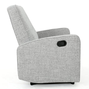 English Elm Christopher Knight Home® - 47" Wide Manual Standard Recliner with Plush Fabric Upholstery, Spacious 47" Seat, Durable Frame, Comfort LIGHT GREY 61259.00LGTW