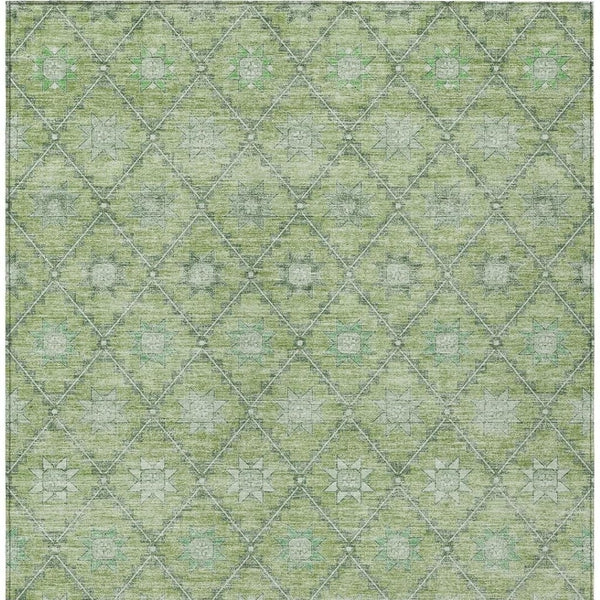 HomeRoots 5' Floral Indoor Outdoor Area Rug - Durable, Easy-Care Design for Patios, Kitchens, and More 8' X 10' 623057