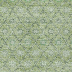 HomeRoots 5' Floral Indoor Outdoor Area Rug - Durable, Easy-Care Design for Patios, Kitchens, and More 8' X 10' 623057