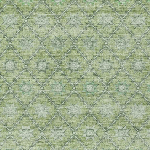HomeRoots 5' Floral Indoor Outdoor Area Rug - Durable, Easy-Care Design for Patios, Kitchens, and More 8' X 10' 623057