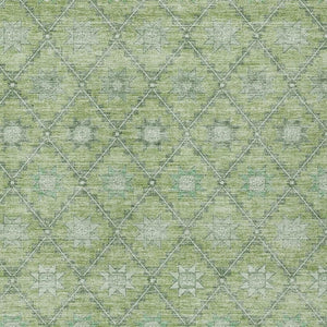 HomeRoots 5' Floral Indoor Outdoor Area Rug - Durable, Easy-Care Design for Patios, Kitchens, and More 9' X 12' 623058