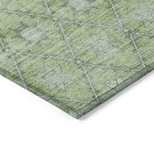 HomeRoots 5' Floral Indoor Outdoor Area Rug - Durable, Easy-Care Design for Patios, Kitchens, and More 10' X 14' 623059