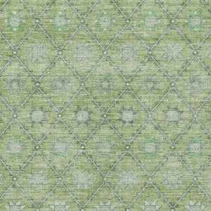 HomeRoots 5' Floral Indoor Outdoor Area Rug - Durable, Easy-Care Design for Patios, Kitchens, and More 10' X 14' 623059