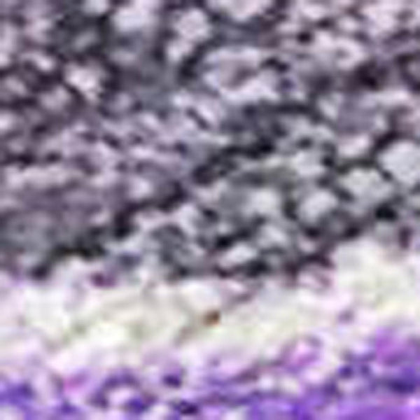 HomeRoots 5' Elegant Lavender and Ivory Floral Washable Area Rug for Indoor and Outdoor Spaces, Durable Design 10' X 14' 623227