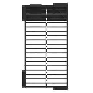 English Elm Loft Bed With Desk And Storage, Metal Twin Loft Frame For Kids Teens - Stylish Space Saver In Black W2904S00002