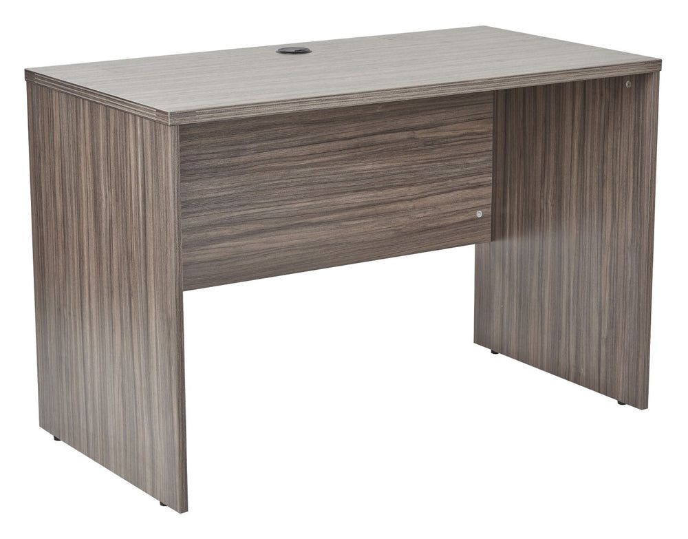 OSP Home Furnishings Lodi Modular Desk Shell with Cord Management and Scratch Resistant Laminate Work Surface 45X24 LOD-22-URB