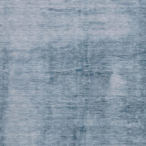 HomeRoots 8' x 10' Denim Blue Abstract Washable Area Rug - Durable Indoor/Outdoor Design for High-Traffic Spaces 623938
