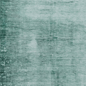 HomeRoots 5' X 8' Teal Blue and Ivory Abstract Washable Area Rug - Stylish, Durable for Indoor & Outdoor Use 623960