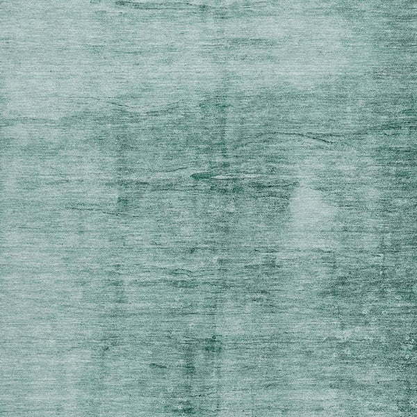 HomeRoots 8' X 10' Teal Blue and Ivory Abstract Area Rug – Stylish, Washable & Durable for Indoor/Outdoor Use 623962