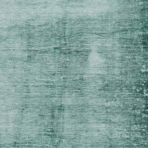 HomeRoots 10' Teal Blue & Ivory Abstract Washable Area Rug - Durable, Stylish Design for Indoor & Outdoor Spaces 623964