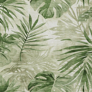 HomeRoots 10' Artichoke Green Floral Area Rug - Durable, Washable, Indoor/Outdoor - Perfect for High-Traffic Spaces 624000