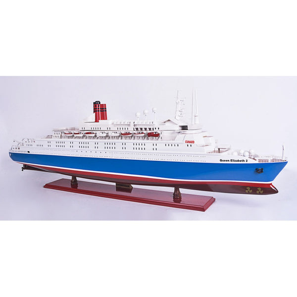 HomeRoots 14" Hand-Painted Unfinished Wood Model Boat – Nautical Decor for Coastal Homes & Collectors' Delight! 624245