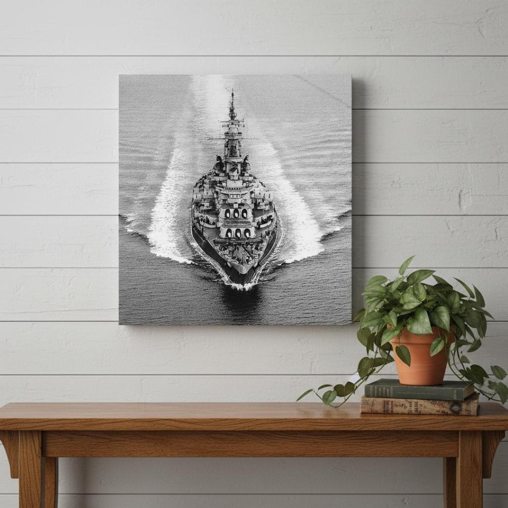 HomeRoots 10" Vintage Nautical Hand-Painted Wood Model Boat - Unique Home Décor Accent & Thoughtful Gift Idea 624298