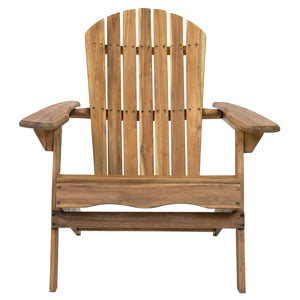 English Elm Christopher Knight Home® - Malibu Handcrafted Adirondack Chair - Durable Acacia Wood, Rustic Style, Foldable For Easy Storage N770P241668M