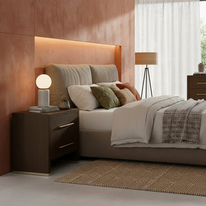 Butler Porter Nightstand - 28" Rectangular Wood Design with 2 Drawers, Stylish & Functional Storage