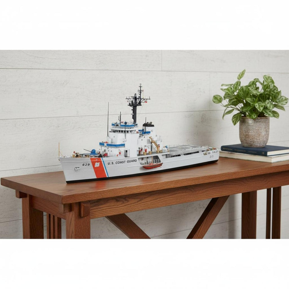 HomeRoots 10" Hand-Painted Vintage Model Boat - Unique Nautical Décor for Home, Gifts & Collectors' Display 624411
