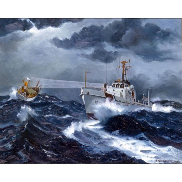 HomeRoots 10" Hand Painted Wooden Model Boat - Timeless Coastal Décor for Tabletop and Unique Gift Ideas 624462
