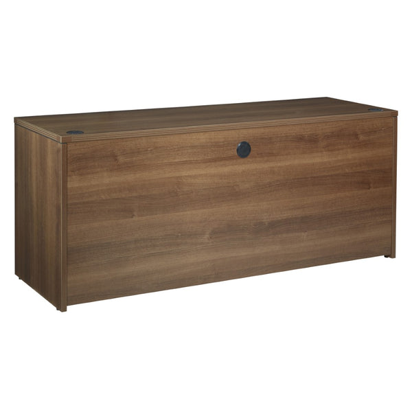 OSP Home Furnishings Napa Credenza Modern Minimalist Storage Sideboard for Dining Room or Living Area NAP-43-PCW