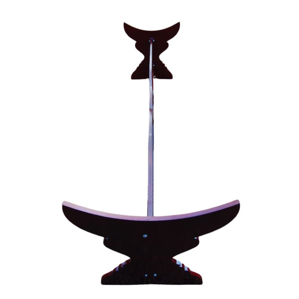 HomeRoots 20" Vintage-Inspired Hand-Painted Wood Model Boat – Unique Nautical Decor for Home or Gift Ideas 624607