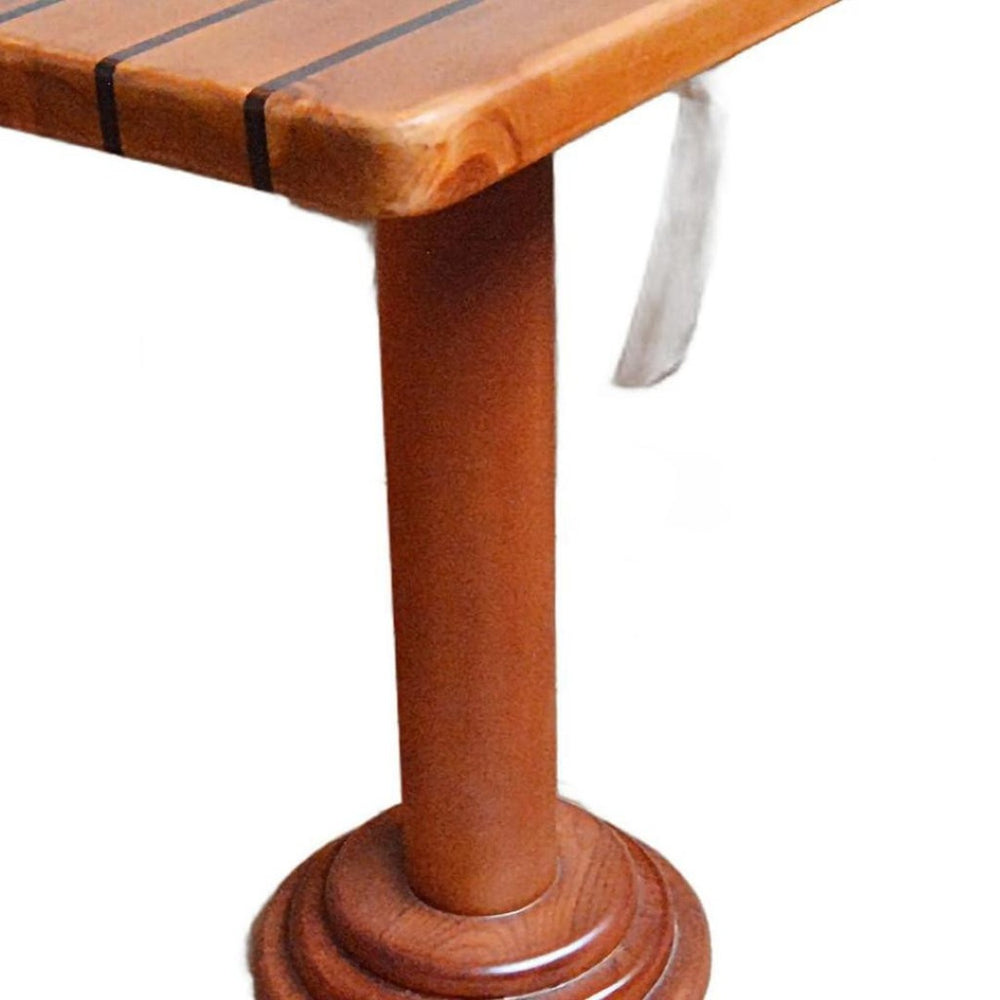HomeRoots 71" Hand-Painted Unfinished Wood Model Boat – Vintage Charm for Home Décor & Unique Centerpiece 624622