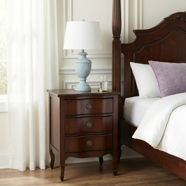 Butler Specialty Butler Nigel 21.5" Rectangular 3-Drawer Accent Chest in Mahogany Brown — Compact, Durable, Classic Craftsmanship 6249379