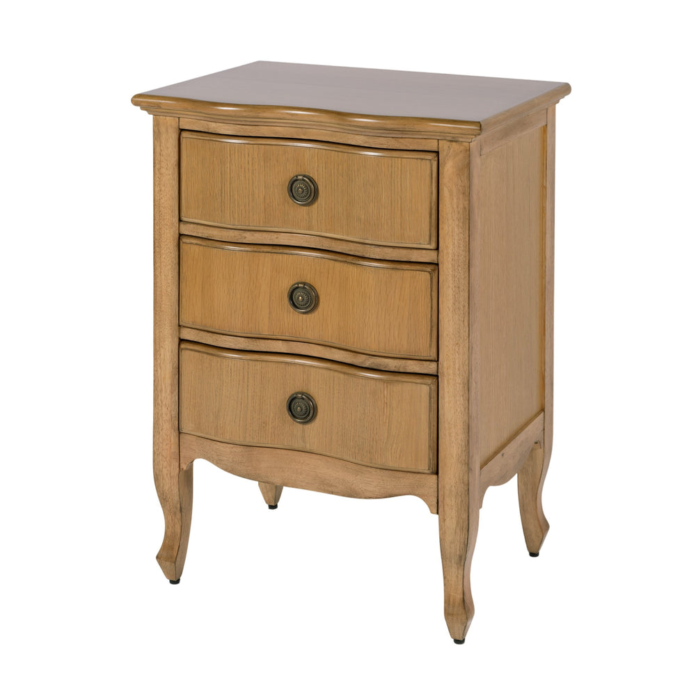 Butler Specialty Butler Nigel 21.5" W Light Oak 3-Drawer Accent Chest – Compact, Soft-Close Drawers, Timeless Craftsmanship 6249492