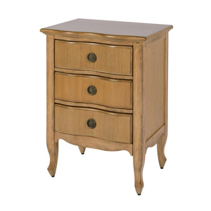 Butler Specialty Butler Nigel 21.5" W Light Oak 3-Drawer Accent Chest – Compact, Soft-Close Drawers, Timeless Craftsmanship 6249492
