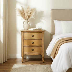 Butler Specialty Butler Nigel 21.5" W Light Oak 3-Drawer Accent Chest – Compact, Soft-Close Drawers, Timeless Craftsmanship 6249492