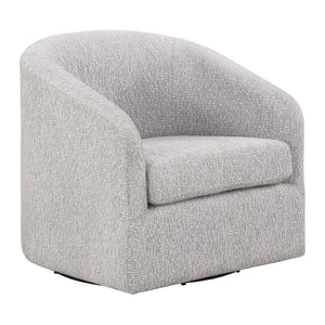 OSP Home Furnishings Parker Swivel Tub Chair Sterling