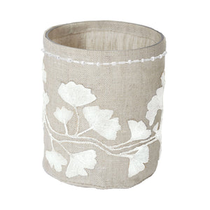 Linen Silver Stitched Ginkgo-sm 625046 Elk Home