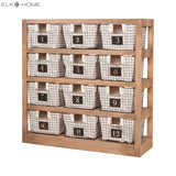 Shelving Unit with 12 Locker Baskets 625060 Elk Home