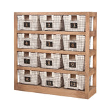 Shelving Unit with 12 Locker Baskets 625060 Elk Home