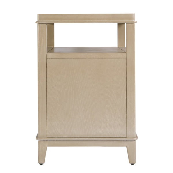 Butler Specialty Butler Highbury 28" W Wood Nightstand With 2 Soft-close Drawers & Open Shelf - Modern Elegance Beige Mdf,Eucalyptus,Pine,Plywood,Acacia,Veneers 6251516-butler