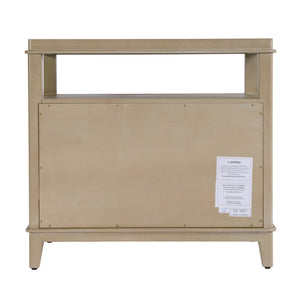 Butler Specialty Butler Highbury 28" W Wood Nightstand With 2 Soft-close Drawers & Open Shelf - Modern Elegance Beige Mdf,Eucalyptus,Pine,Plywood,Acacia,Veneers 6251516-butler